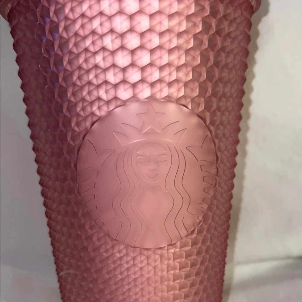 Starbucks 2022 Soft Touch Pink Lemonade Jelly Studded Cold 16 OZ Tumbler NWT